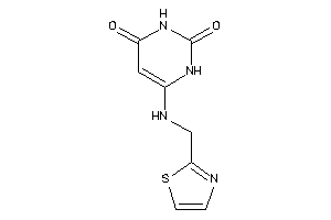 6-(thiazol-2-ylmethylamino)uracil