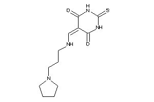 5-[(3-pyrrolidinopropylamino)methylene]-2-thioxo-hexahydropyrimidine-4,6-quinone