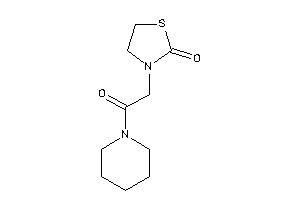 3-(2-keto-2-piperidino-ethyl)thiazolidin-2-one