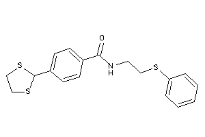 Image of 4-(1,3-dithiolan-2-yl)-N-[2-(phenylthio)ethyl]benzamide