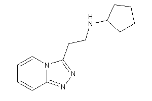Image of Cyclopentyl-[2-([1,2,4]triazolo[4,3-a]pyridin-3-yl)ethyl]amine