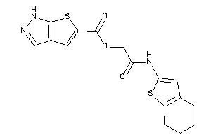 Image of 1H-thieno[2,3-c]pyrazole-5-carboxylic Acid [2-keto-2-(4,5,6,7-tetrahydrobenzothiophen-2-ylamino)ethyl] Ester