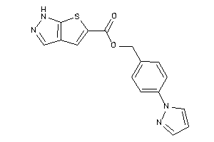 1H-thieno[2,3-c]pyrazole-5-carboxylic Acid (4-pyrazol-1-ylbenzyl) Ester