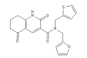 N-(2-furfuryl)-2,5-diketo-N-(2-thenyl)-1,6,7,8-tetrahydroquinoline-3-carboxamide