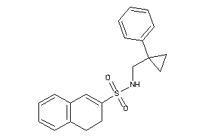 N-[(1-phenylcyclopropyl)methyl]-3,4-dihydronaphthalene-2-sulfonamide