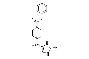 4-[4-(2-phenylacetyl)piperazine-1-carbonyl]-4-imidazolin-2-one