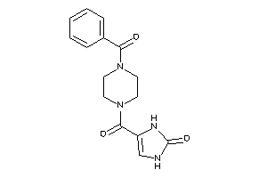 Image of 4-(4-benzoylpiperazine-1-carbonyl)-4-imidazolin-2-one