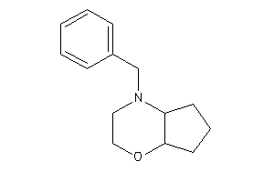 4-benzyl-3,4a,5,6,7,7a-hexahydro-2H-cyclopenta[b][1,4]oxazine