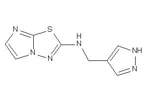 Imidazo[2,1-b][1,3,4]thiadiazol-2-yl(1H-pyrazol-4-ylmethyl)amine