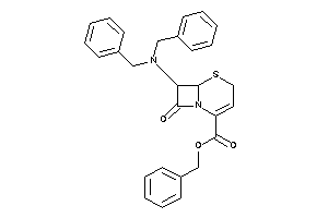 Image of 7-(dibenzylamino)-8-keto-5-thia-1-azabicyclo[4.2.0]oct-2-ene-2-carboxylic Acid Benzyl Ester