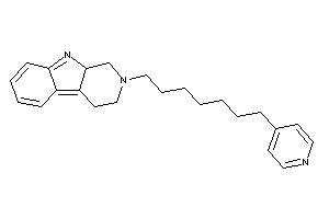 2-[7-(4-pyridyl)heptyl]-1,3,4,9a-tetrahydro-$b-carboline