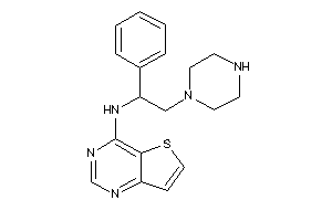 Image of (1-phenyl-2-piperazino-ethyl)-thieno[3,2-d]pyrimidin-4-yl-amine