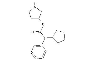2-cyclopentyl-2-phenyl-acetic Acid Pyrrolidin-3-yl Ester