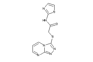 Image of N-thiazol-2-yl-2-([1,2,4]triazolo[4,3-a]pyrimidin-3-ylthio)acetamide