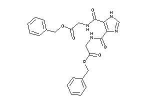 2-[[5-[(2-benzoxy-2-keto-ethyl)carbamoyl]-1H-imidazole-4-carbonyl]amino]acetic Acid Benzyl Ester
