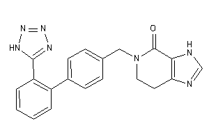 5-[4-[2-(1H-tetrazol-5-yl)phenyl]benzyl]-6,7-dihydro-3H-imidazo[4,5-c]pyridin-4-one