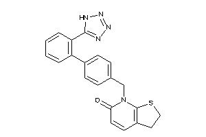 Image of 7-[4-[2-(1H-tetrazol-5-yl)phenyl]benzyl]-2,3-dihydrothieno[2,3-b]pyridin-6-one