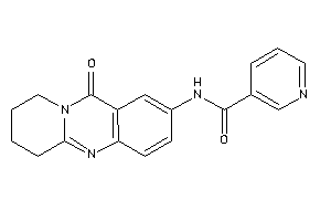 N-(11-keto-6,7,8,9-tetrahydropyrido[2,1-b]quinazolin-2-yl)nicotinamide