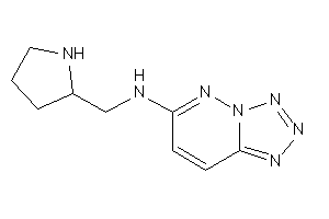 Pyrrolidin-2-ylmethyl(tetrazolo[5,1-f]pyridazin-6-yl)amine