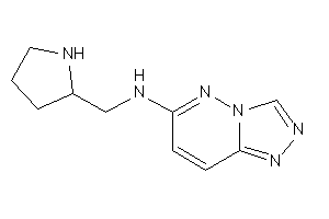 Pyrrolidin-2-ylmethyl([1,2,4]triazolo[3,4-f]pyridazin-6-yl)amine