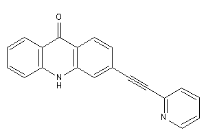 3-[2-(2-pyridyl)ethynyl]-10H-acridin-9-one