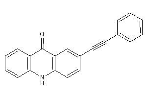 Image of 2-(2-phenylethynyl)-10H-acridin-9-one