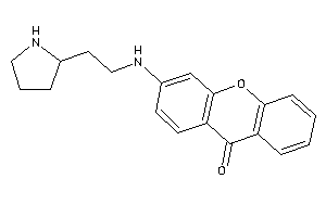 3-(2-pyrrolidin-2-ylethylamino)xanthone