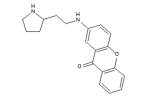 2-(2-pyrrolidin-2-ylethylamino)xanthone