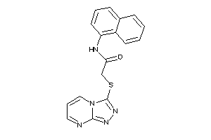 Image of N-(1-naphthyl)-2-([1,2,4]triazolo[4,3-a]pyrimidin-3-ylthio)acetamide