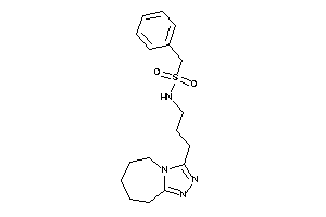 Image of 1-phenyl-N-[3-(6,7,8,9-tetrahydro-5H-[1,2,4]triazolo[4,3-a]azepin-3-yl)propyl]methanesulfonamide