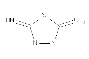 (5-methylene-1,3,4-thiadiazol-2-ylidene)amine