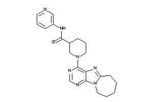 Image of N-(3-pyridyl)-1-(7,8,9,10-tetrahydro-6H-purino[9,8-a]azepin-4-yl)nipecotamide