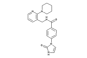 Image of 4-(2-keto-4-imidazolin-1-yl)-N-[(2-piperidino-3-pyridyl)methyl]benzamide