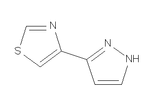 4-(1H-pyrazol-3-yl)thiazole