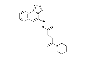 4-keto-4-piperidino-N'-([1,2,4]triazolo[1,5-c]quinazolin-5-yl)butyrohydrazide