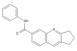 N-phenyl-2,3-dihydro-1H-cyclopenta[b]quinoline-6-carboxamide