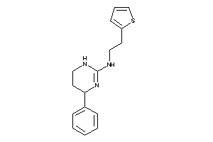(4-phenyl-1,4,5,6-tetrahydropyrimidin-2-yl)-[2-(2-thienyl)ethyl]amine