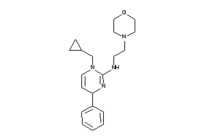 Image of [1-(cyclopropylmethyl)-4-phenyl-4H-pyrimidin-2-yl]-(2-morpholinoethyl)amine
