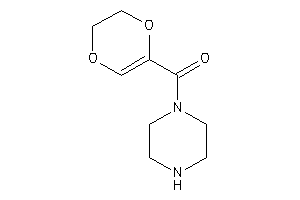 2,3-dihydro-1,4-dioxin-5-yl(piperazino)methanone