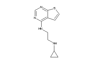 Image of Cyclopropyl-[2-(thieno[2,3-d]pyrimidin-4-ylamino)ethyl]amine