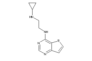 Image of Cyclopropyl-[2-(thieno[3,2-d]pyrimidin-4-ylamino)ethyl]amine