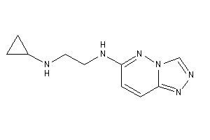 Cyclopropyl-[2-([1,2,4]triazolo[3,4-f]pyridazin-6-ylamino)ethyl]amine