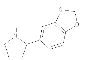 2-(1,3-benzodioxol-5-yl)pyrrolidine