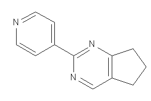 2-(4-pyridyl)-6,7-dihydro-5H-cyclopenta[d]pyrimidine
