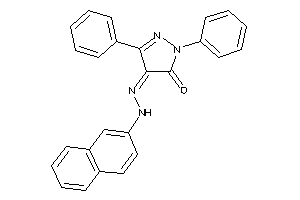 4-(2-naphthylhydrazono)-2,5-diphenyl-2-pyrazolin-3-one