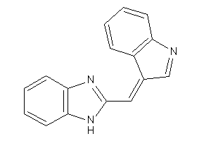 2-(indol-3-ylidenemethyl)-1H-benzimidazole