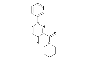 1-phenyl-3-(piperidine-1-carbonyl)pyridazin-4-one