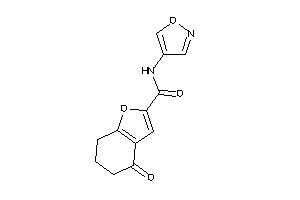 N-isoxazol-4-yl-4-keto-6,7-dihydro-5H-benzofuran-2-carboxamide
