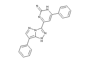 6-phenyl-4-(7-phenyl-1H-pyrazolo[5,1-c][1,2,4]triazol-3-yl)-1H-pyrimidine-2-thione