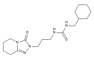 Image of 1-(cyclohexylmethyl)-3-[3-(3-keto-5,6,7,8-tetrahydro-[1,2,4]triazolo[4,3-a]pyridin-2-yl)propyl]urea